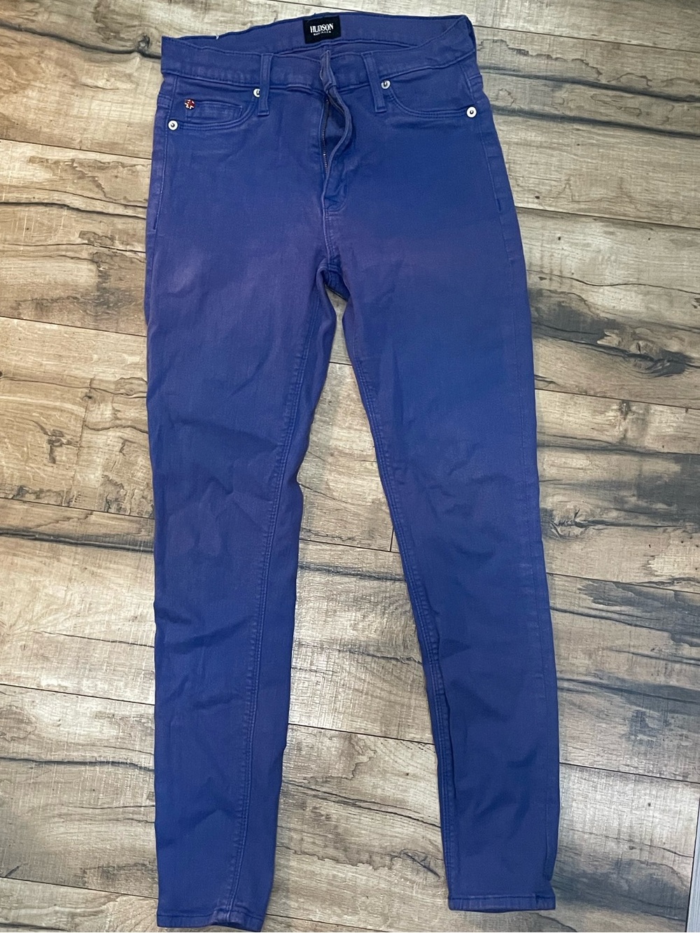 Hudson Jeans Women's Deep Blue Skinny Jeans